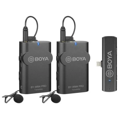 Boya WM4 Pro-K4 Wireless Mic - Black